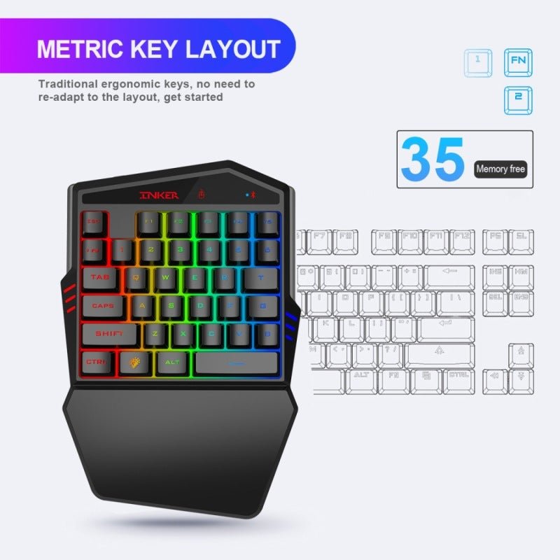 Gaming Keyboard Throne One Mouse Set - Sarri