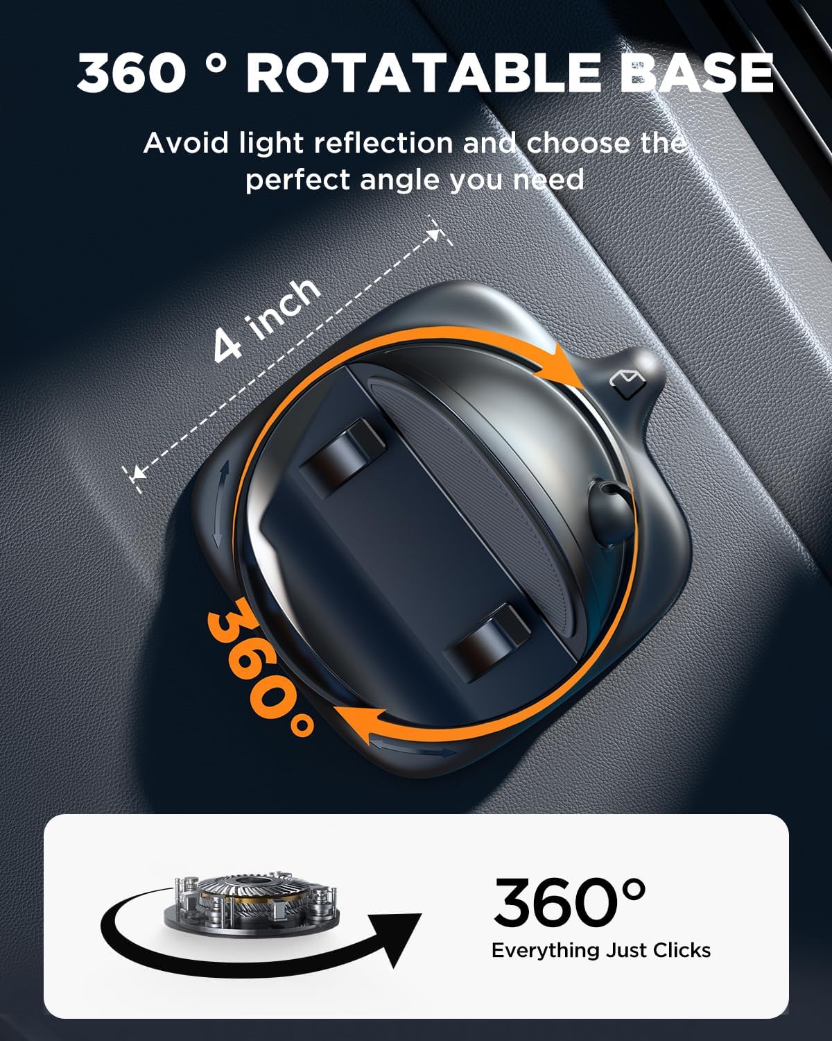 360° Rotation Car Phone Holder - Sarri